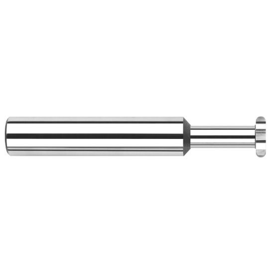 Picture of Harvey Tool 43339 .0394 R x 3/8 D Full Rad KeyseatKey Seat Carbide Uncoated Single End Key Seat0.0393 1.00mm